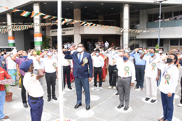 74th Independence Day Celebration at C.M.D.A