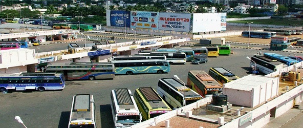Chennai contract carriage bus terminus