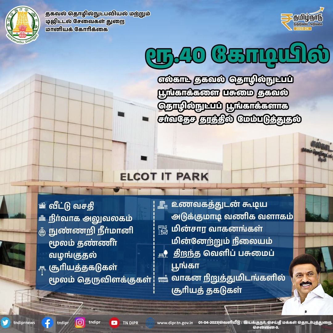 ELCOT ITPark Development2