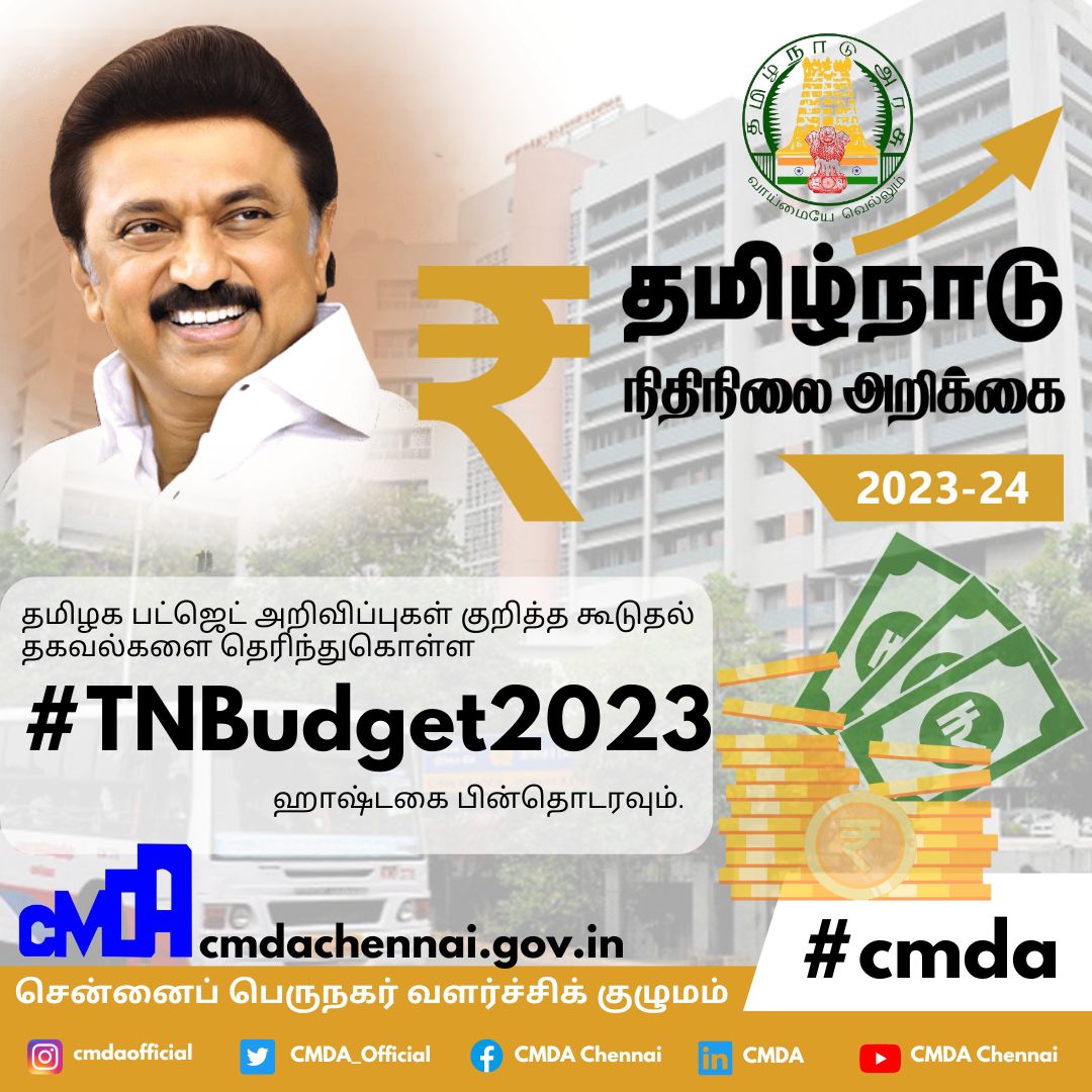 TN Budget Announcement 2023 - In Tamil