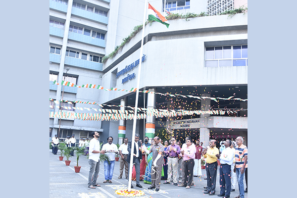 74th Republic Day function at C.M.D.A